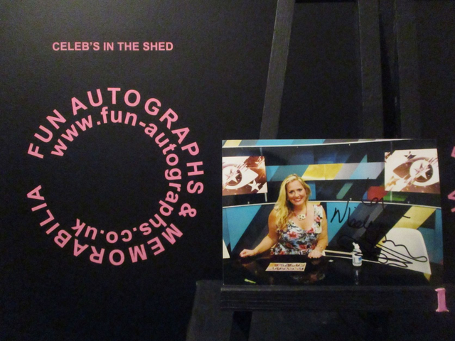 Nicole Faraday Authentic Autographed 6x4 Photograph (Q1)