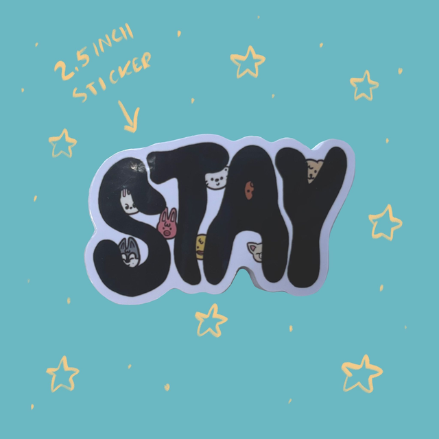 Fandom Stickers 2.5 inch | Stay Stray Kids