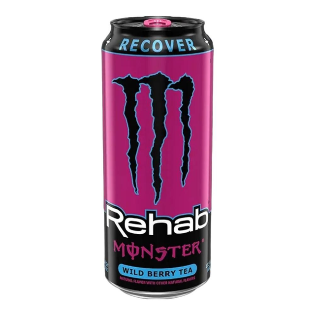 Monster Wild Berry Tea 15.5 Fl Oz (458ml)