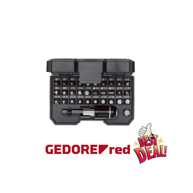 Bit-Box 1/4" 32-teilig SL+PH+PZ+TX+6-kant R33005031