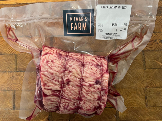 Rolled Sirloin of Beef