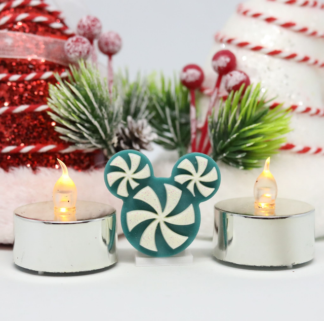 Broche Mickey candycane