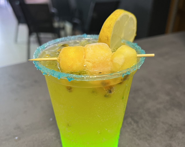 Michelada de maracuyá SIN ALCOHOL