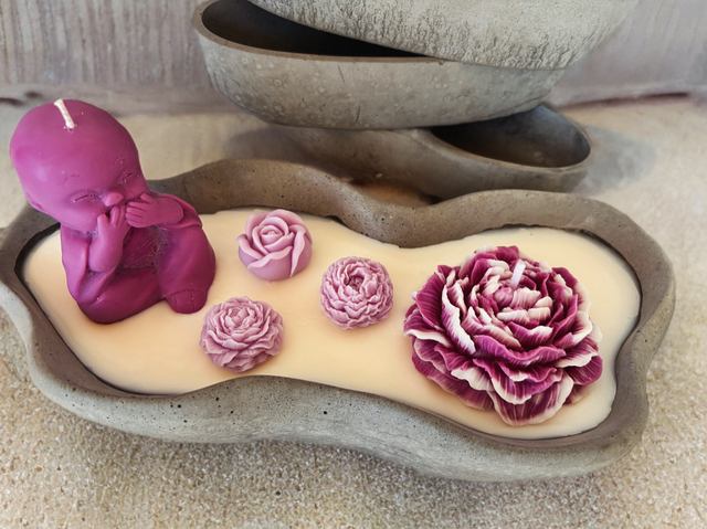 ✨ Bougie artisanale au monoï ✨