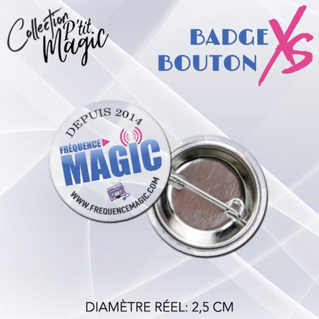 BADGE BOUTON XS