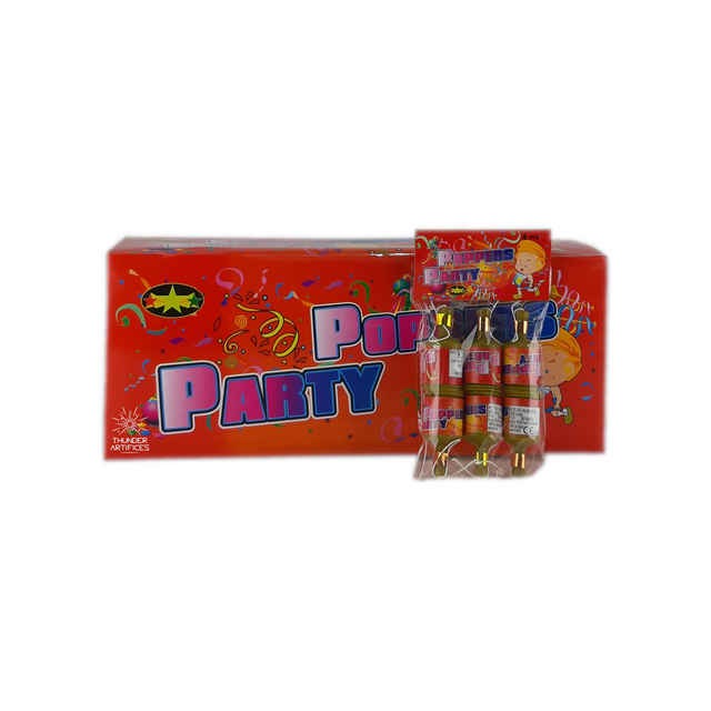 Party Poppers - 6pcs