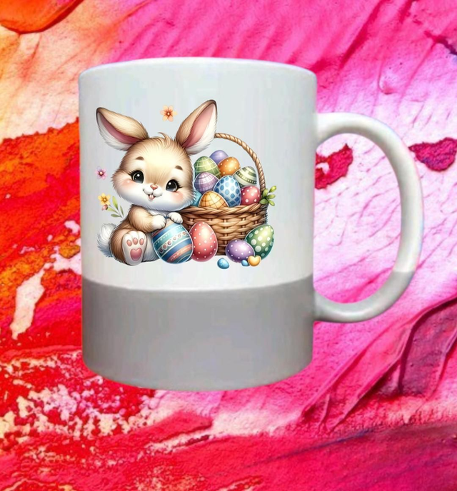 Osterbecher Beige /Grau 