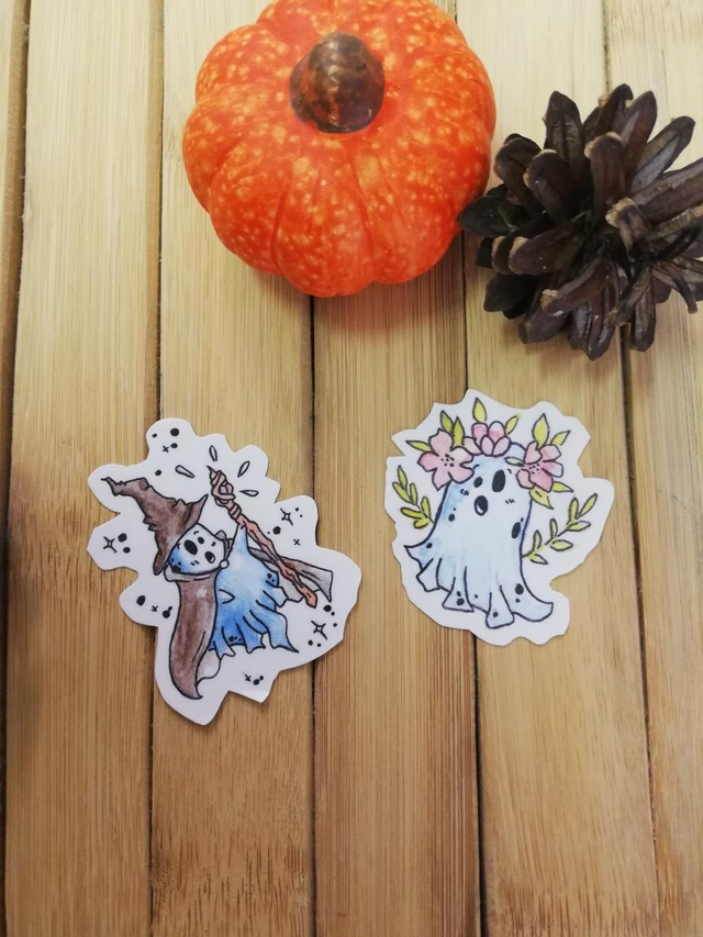 Stickers pack 2 fantômes