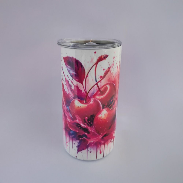 Cherry Explosion - Personalised Tumbler