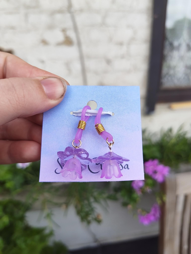 flowers 🌹 glasses charm