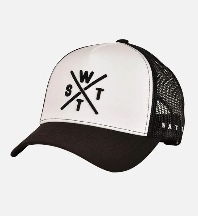 CASQUETTE WATTS TRIBE - NOIR ET BLANC