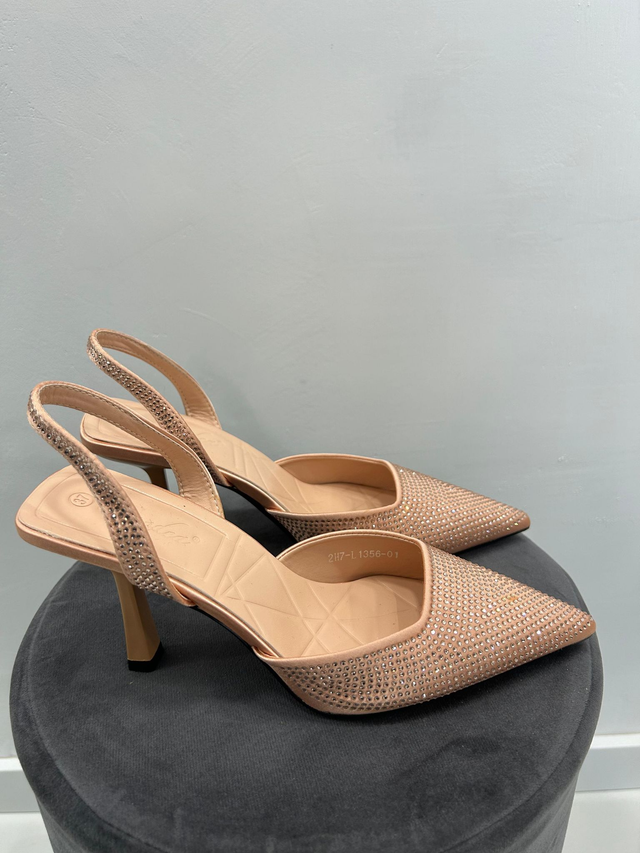 Decolleté champagne 