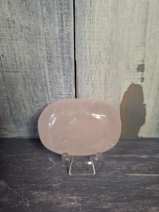 Rose Quartz Palmstone 