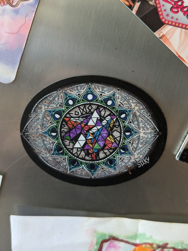 &quot;MerkabaCube&quot; Magnet