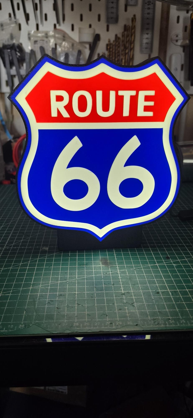 Lampe Route 66