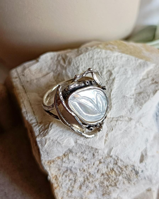 Anello Curaes Madreperla #1