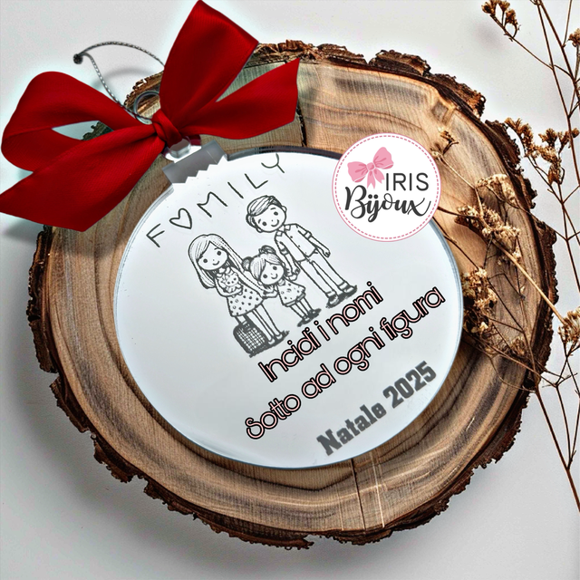 Decorazione Natalizia Family 