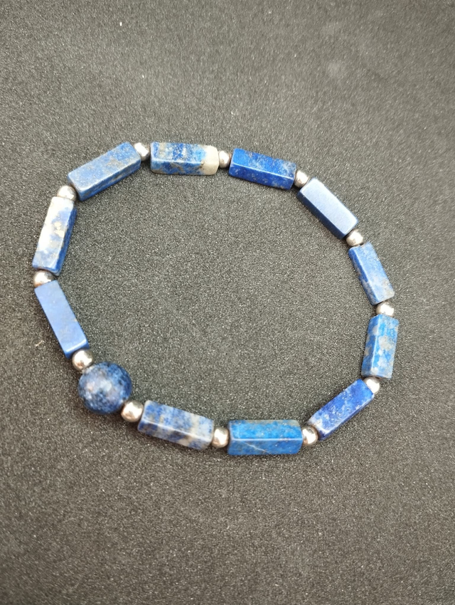 Bracelet en lapis lazuli