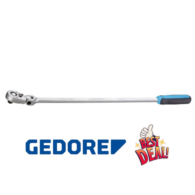 Gelenk-Hebelumschaltknarre 1/2" 600 mm 1993 GU-10 XL 