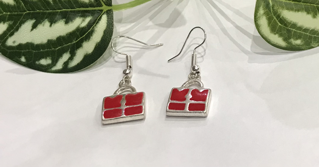 Silver Dangling Earrings- SDE93