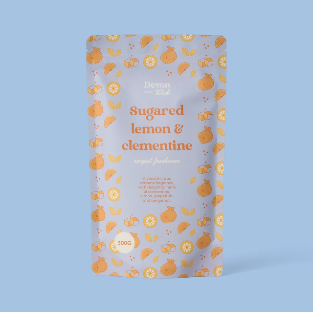 Sugared Lemon &amp; Clementine Carpet Freshener