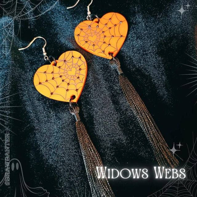 Widows Webs - orange