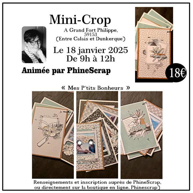 Mini crop &quot;Mes P´tits Bonheurs&quot;