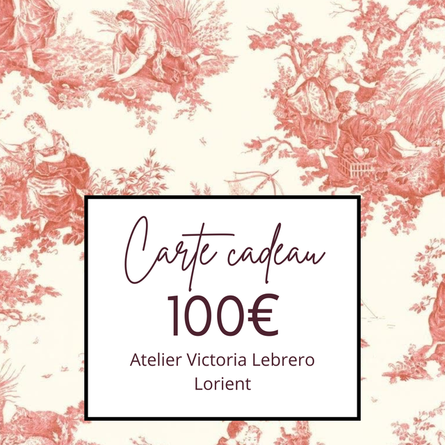 Carte cadeau d'une valeur de