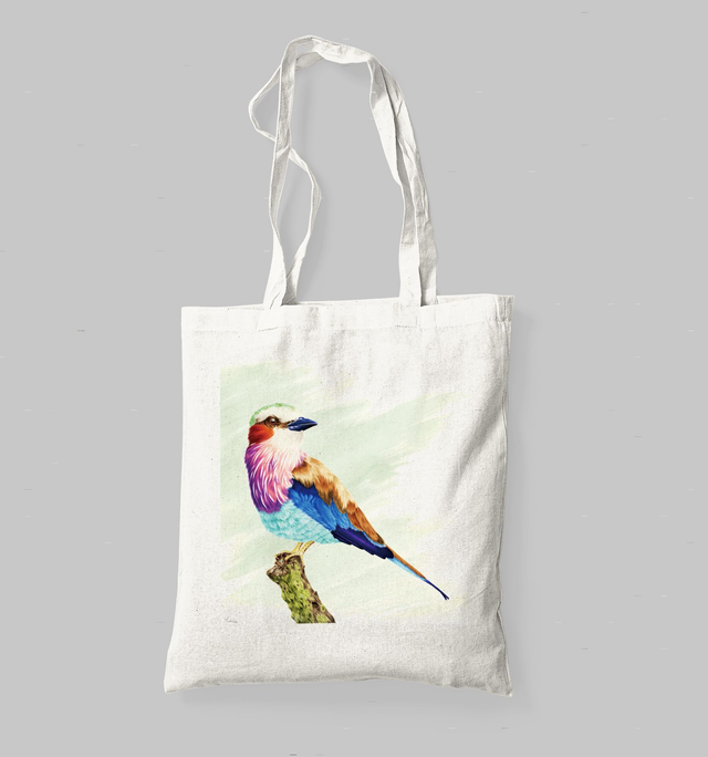 Tote bag Oiseau du Kenya