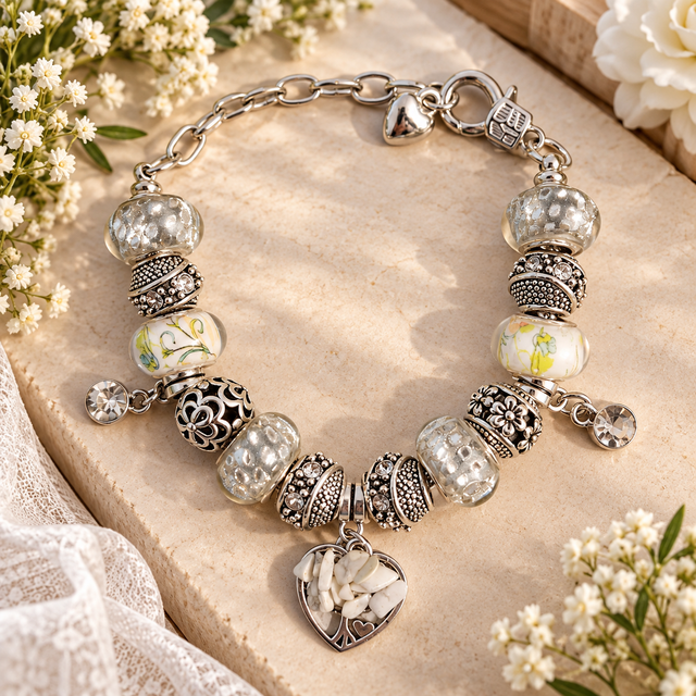 Bracelet fantaisie style pandora