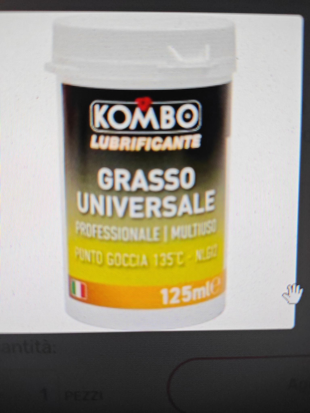 Grasso universale per uso professionale 125 ml
