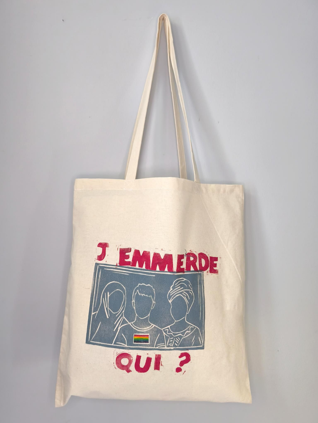Tote bag J'emmerde qui ?