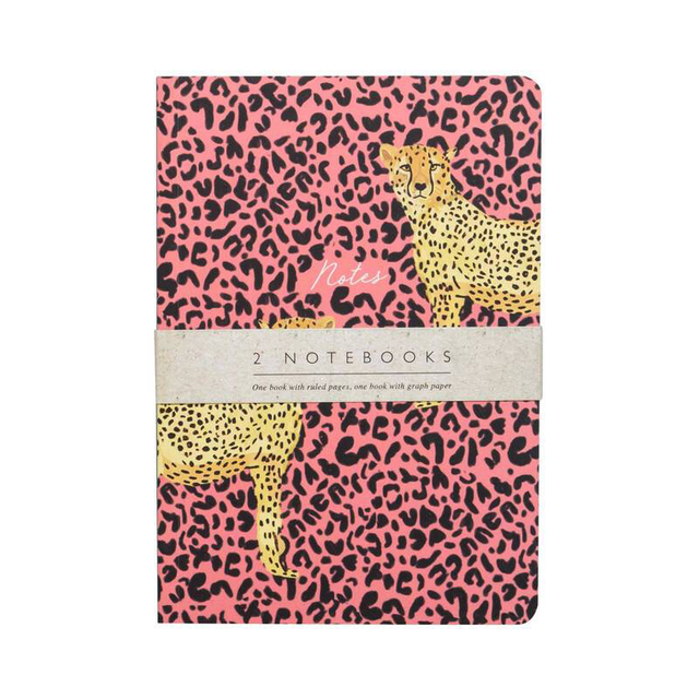 Animal 2 pack slim notebooks