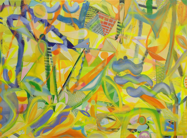 Bez tytułu, 110x150 olej akryl płótno 2022