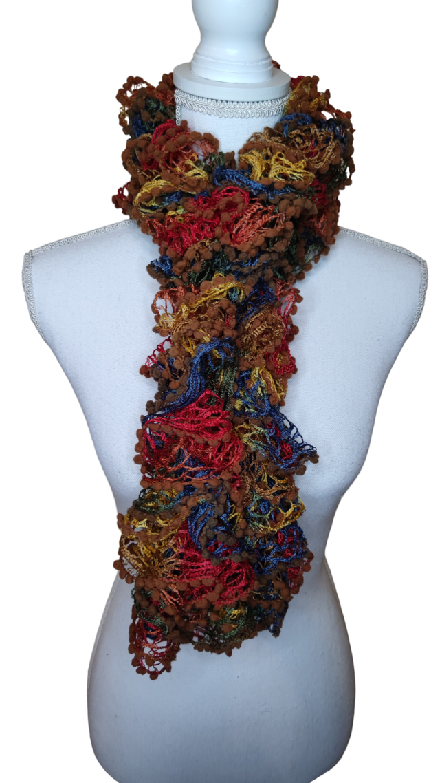 Écharpe multicolore 