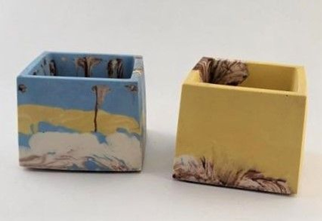 Square Plant Pot - Small