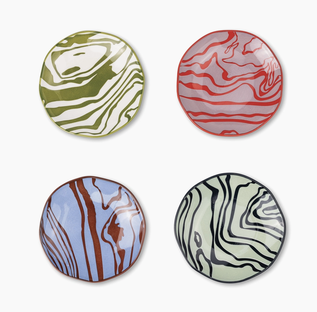Here's How the Marley Appetizer Plates - Set of 4 - Contour