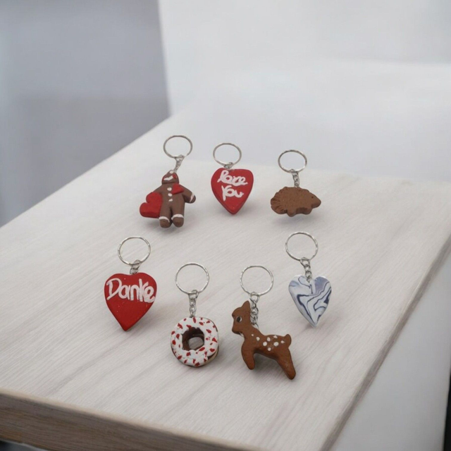 Schlüsselanhänger MINIS mit verschiedenen Motiven