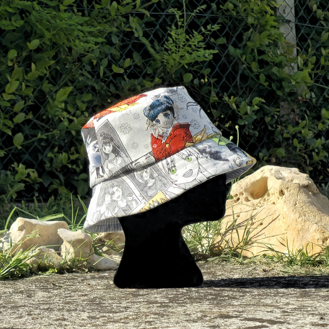 Bucket Hat "Manga Style"