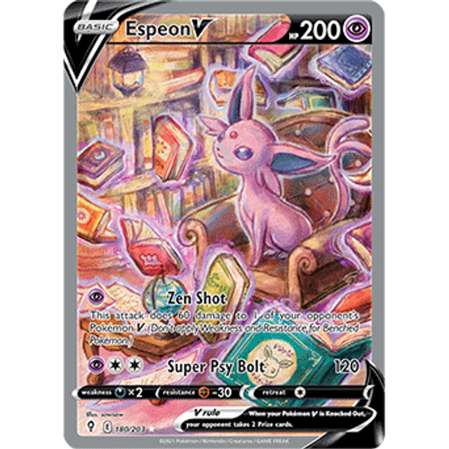 Evolving Skies: Espeon V 180/203