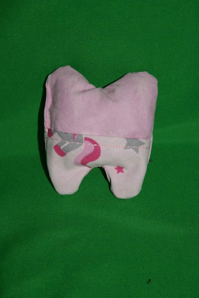 Pochette à Dent de lait Rose