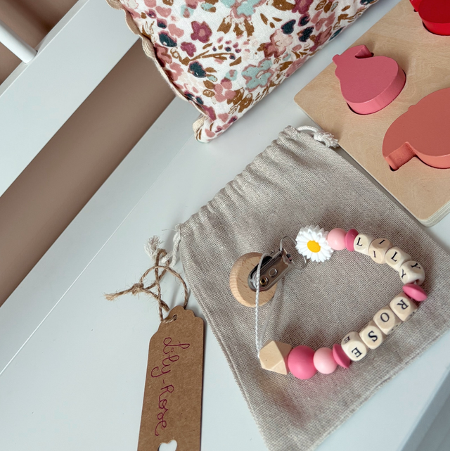 Attache tétine Lily-Rose