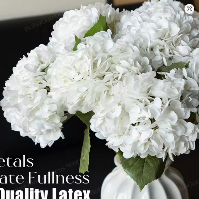 8-96PCS Artificial Hydrangea Bulk 21inch Real Touch Hydrangea Artificial Flowers for Wedding Party Living Room Table Decoration