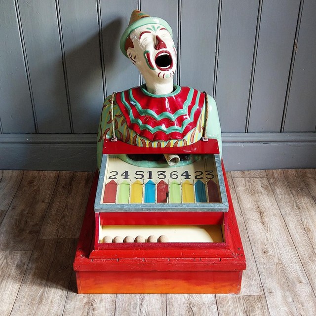 Fairground Laughing Clown SOLD! 