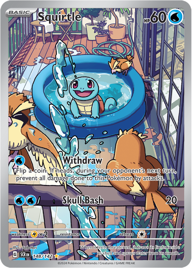 Squirtle - 148/142 (Illstration Rare)