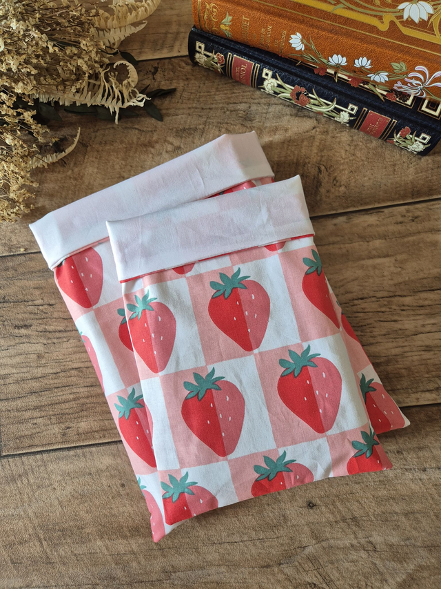 Pochette à livre Fraises