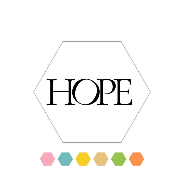 Hexagon "HOPE"