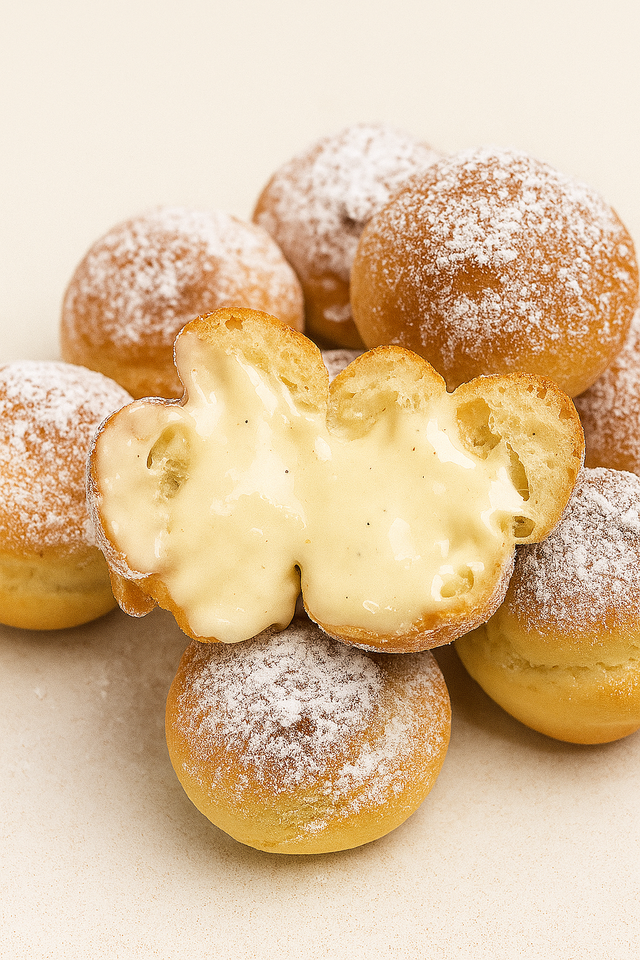 Boîte de 8 choux à la vanille de Madagascar 