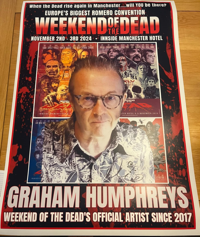 2024 Signed Guest Poster - Graham Humphreys