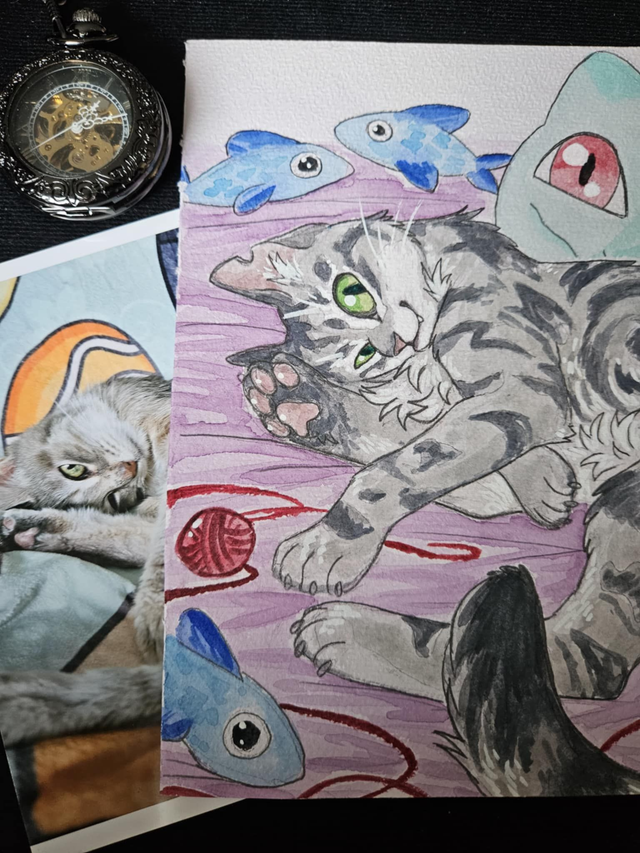 ANIMAL PORTRAIT - A5 Watercolor